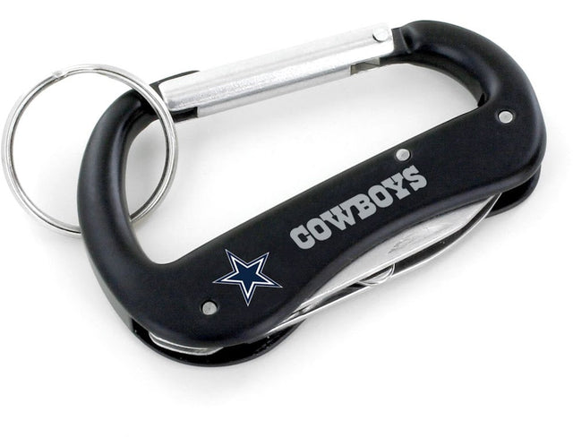 Dallas Cowboys Carabiner Multi Tool Keychain (SP) -KT-1000-17