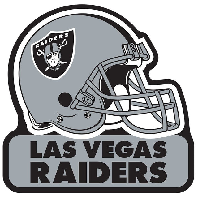 Imán con la marca denominativa "LV" del casco de Las Vegas Raiders -MG-1067-35-LV