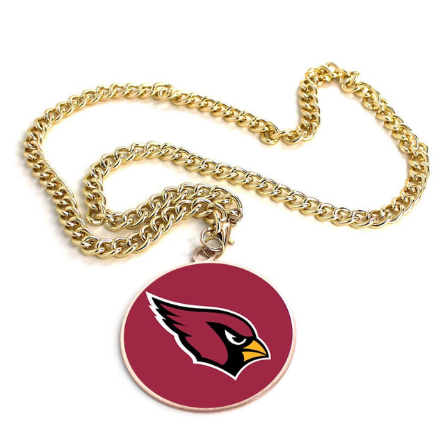 Arizona Cardinals (GOLD) Team Emblem Necklace -PD-632-25