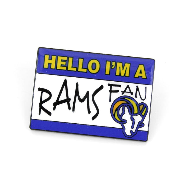 Los Angeles Rams Name Tag Pin -PN-625-33
