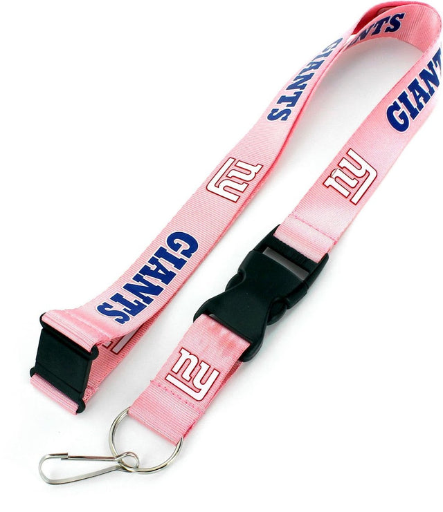 New York Giants (PINK) Team Lanyard (NM) -LN-095-23-PK