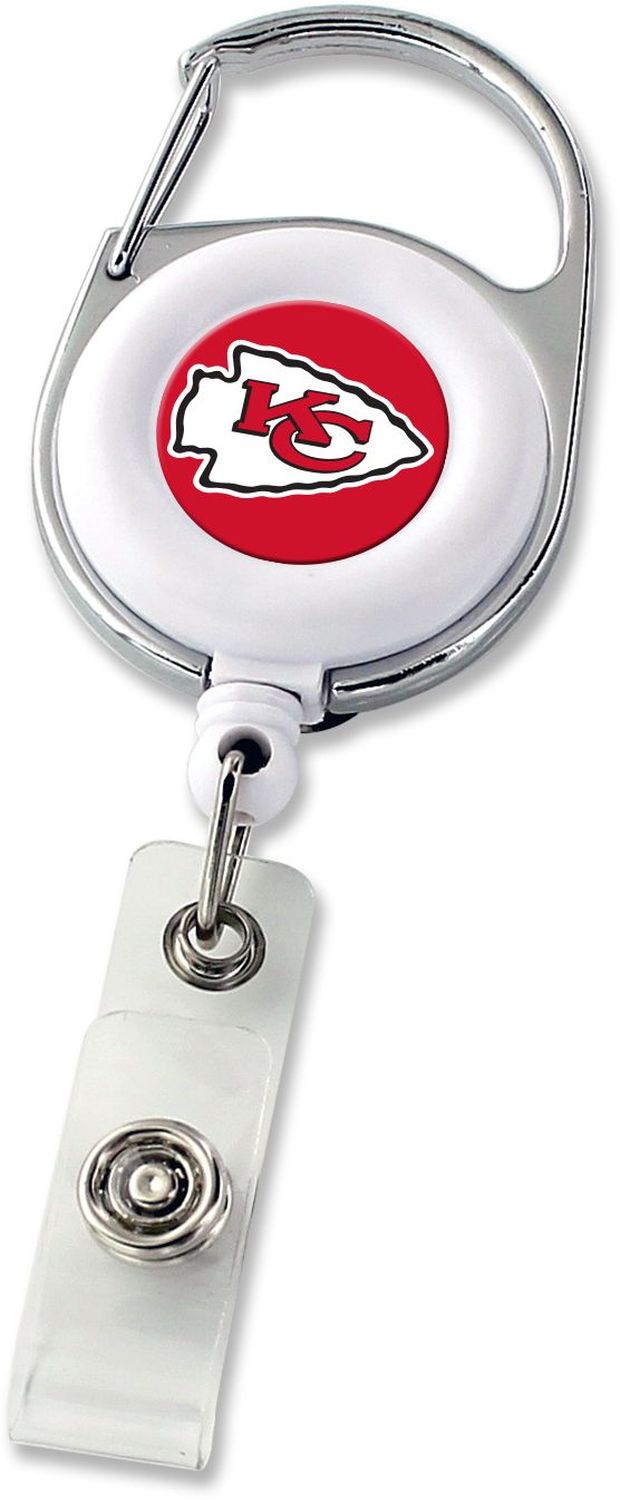 Kansas City Chiefs Deluxe Clip Badge Reel -BH-972-07