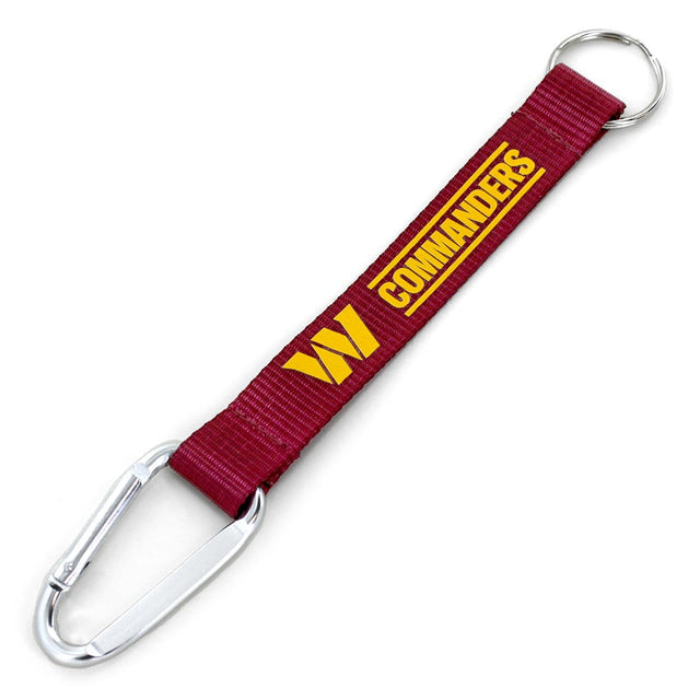 Washington Commanders Carabiner Lanyard Keychain -KT-147-37