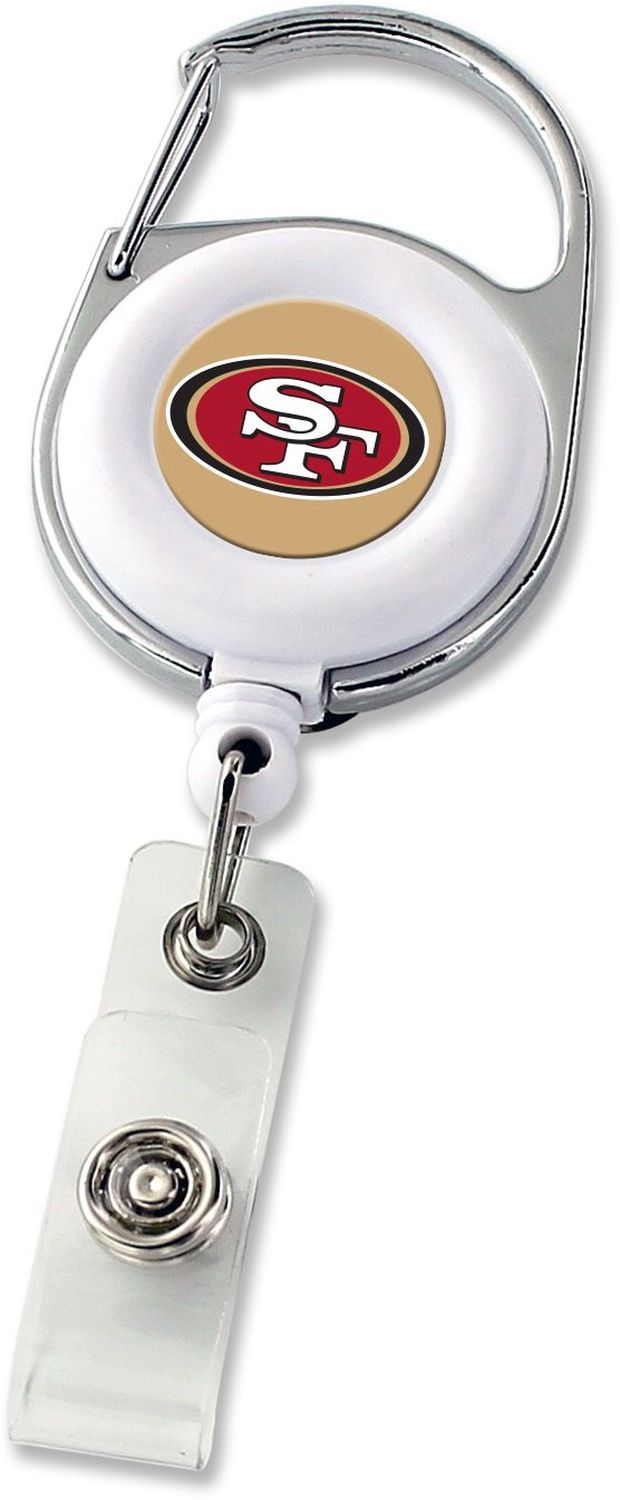 San Francisco 49ers Deluxe Clip Badge Reel -BH-972-26