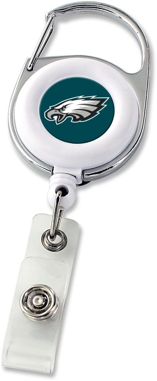 Philadelphia Eagles Deluxe Clip Badge Reel -BH-972-24