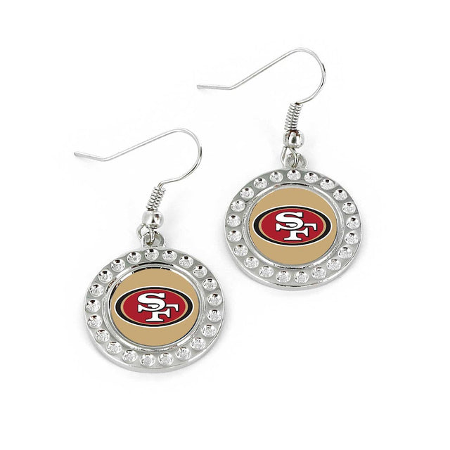 San Francisco 49ers Dimple Earrings (FJ-1080) -ER-959-26