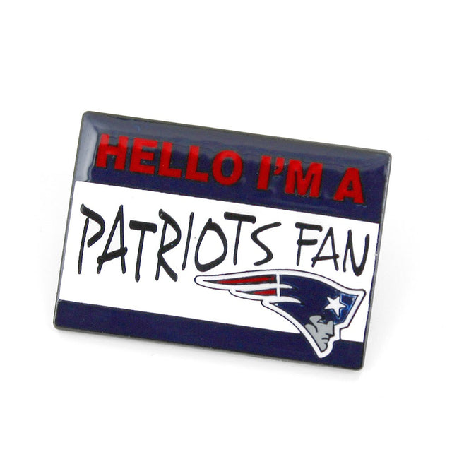 Broche con nombre de los New England Patriots -PN-625-10