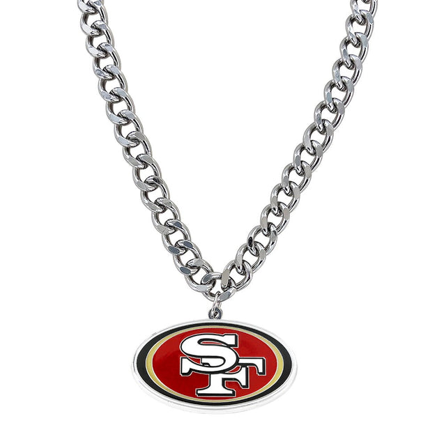 San Francisco 49ers Heavyweight Team Logo Necklace -PD-643-26