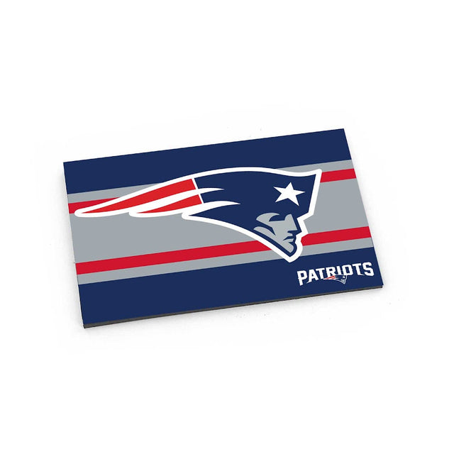 Imán con rayas de los New England Patriots -MG-1191-10