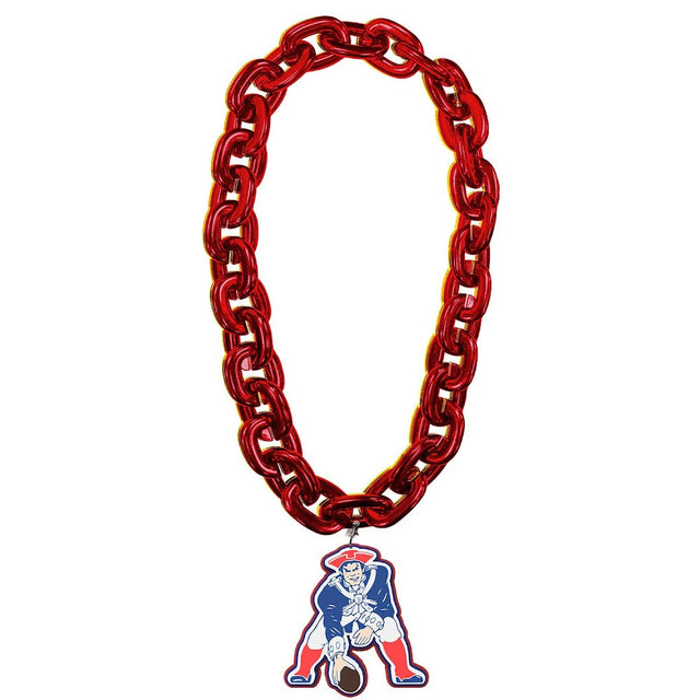 Cadena para fanáticos con el logo de los New England Patriots (ROJO) -FF-590-10-THB