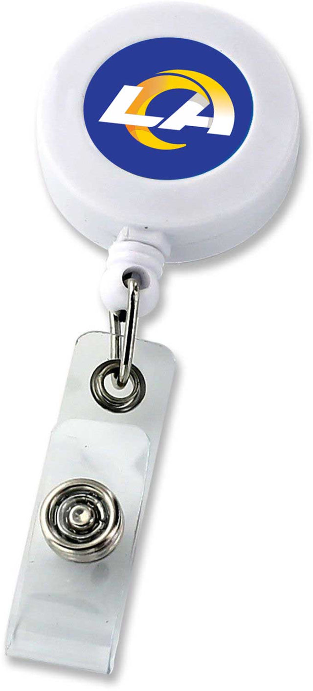 Carrete de insignias de Los Angeles Rams (BLANCO) (NE) -BH-862-33