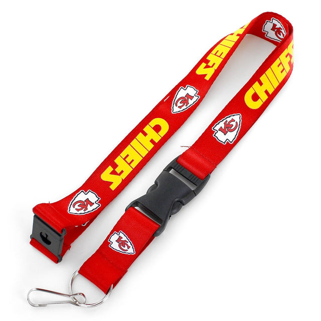 Kansas City Chiefs (RED) Team Lanyard -LN-095-07