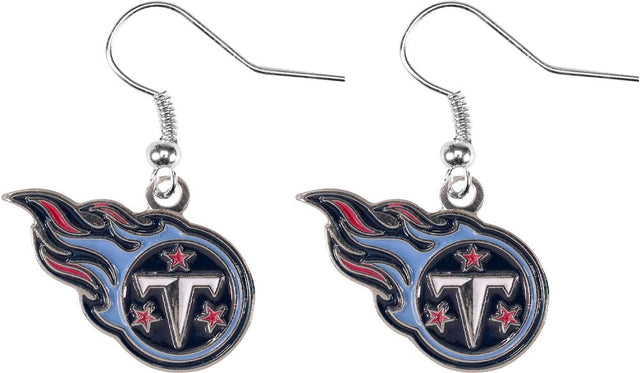 Tennessee Titans Logo Dangler Earrings -ER-015-05