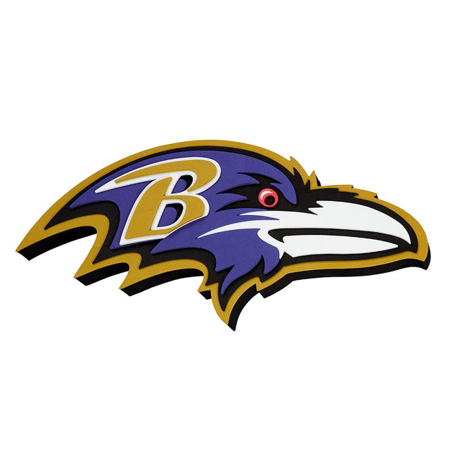 Letrero de pared con el logotipo del equipo Baltimore Ravens -FF-595-31