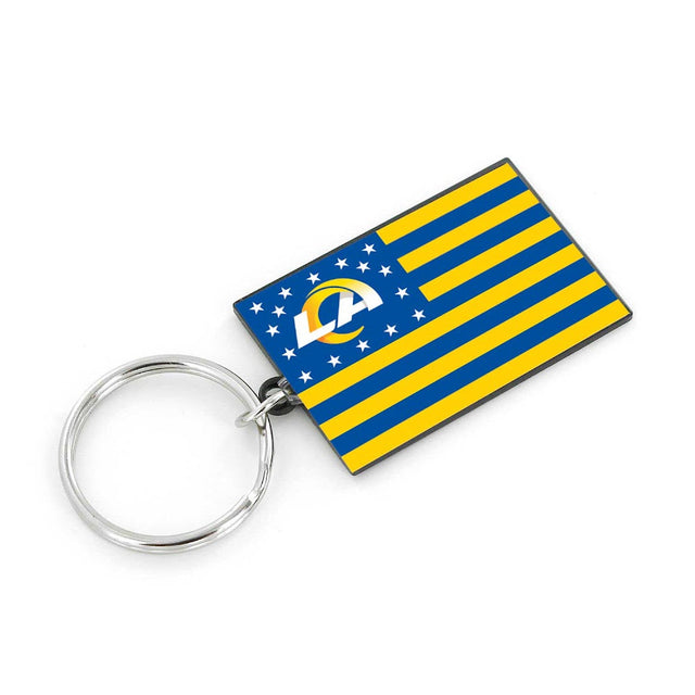 Llavero con la bandera americana de Los Angeles Rams -KT-1106-33