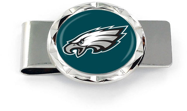 Philadelphia Eagles Diamond Cut Money Clip -MC-945-24