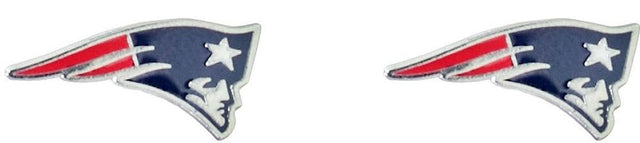 Pendientes con el logotipo de los New England Patriots -ER-094-10