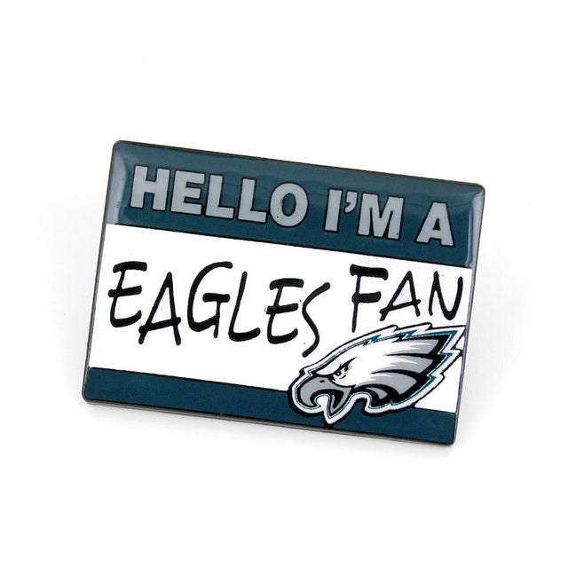 Philadelphia Eagles Name Tag Pin -PN-625-24