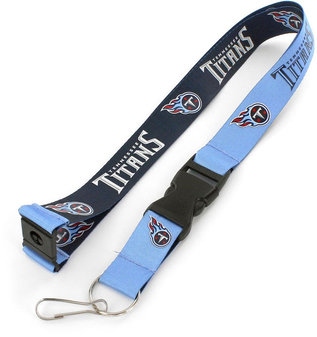 Tennessee Titans (NAVY/LIGHT Blue) Reversible Lanyard -LN-162-05
