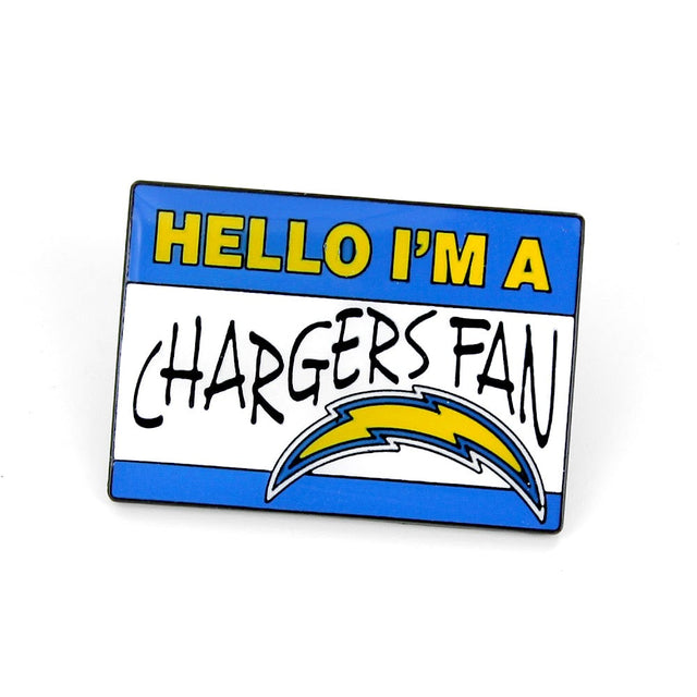 Los Angeles Chargers Name Tag Pin -PN-625-34