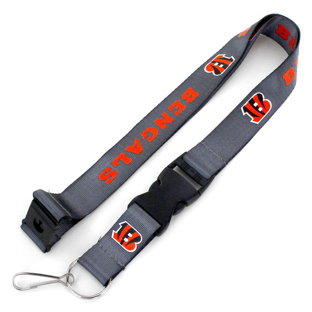 Cincinnati Bengals (CHARCOAL) Team Lanyard -LN-095-02-CH