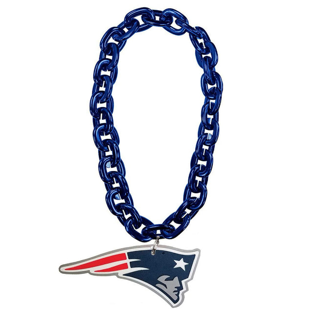 Cadena para fanáticos de los New England Patriots (NAVY) -FF-590-10