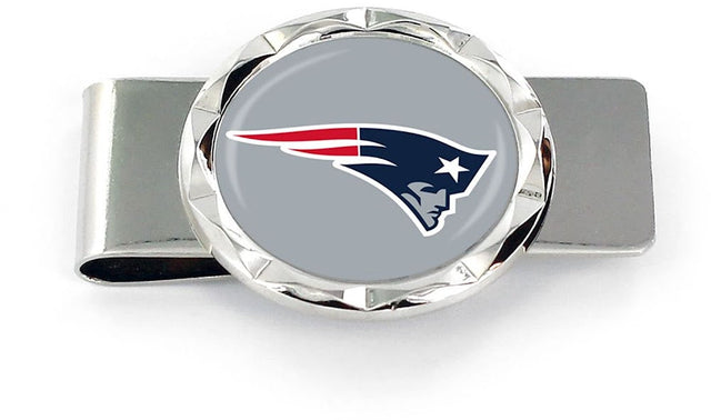 Sujeta billetes con forma de diamante de los New England Patriots -MC-945-10