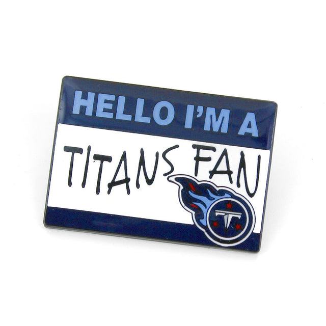 Tennessee Titans Name Tag Pin -PN-625-05