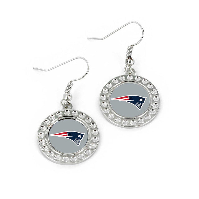 Pendientes con hoyuelos de los New England Patriots (FJ-1080) -ER-959-10