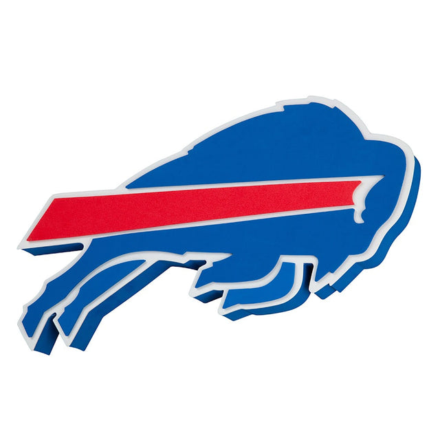 Letrero de pared con el logotipo del equipo Buffalo Bills -FF-595-01