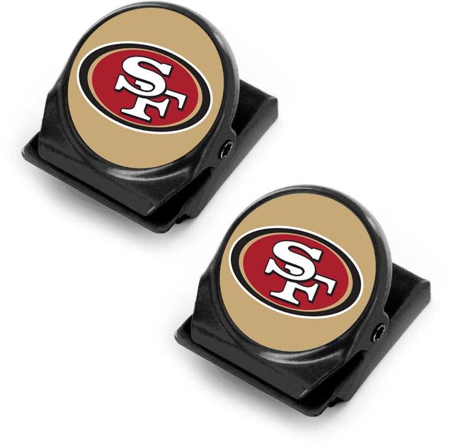 San Francisco 49ers 2-Pk Memo Clip Magnet -MG-1135-26