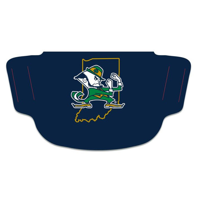 Notre Dame Fighting Irish STATE SHAPE Fan Mask Face Covers