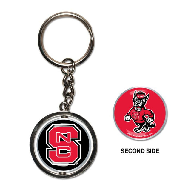 NC State Wolfpack Spinner Key Ring
