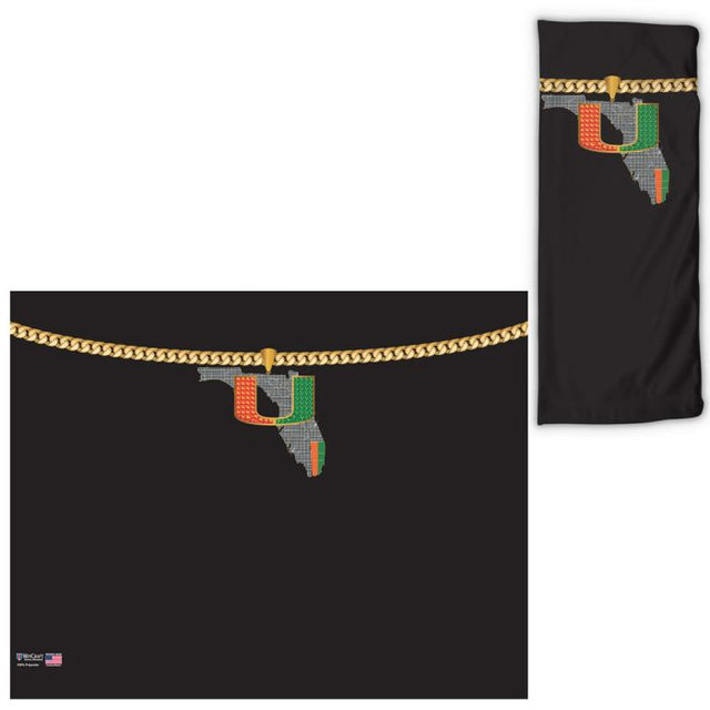 Cadena de facturación de los Miami Hurricanes Envolturas para fanáticos