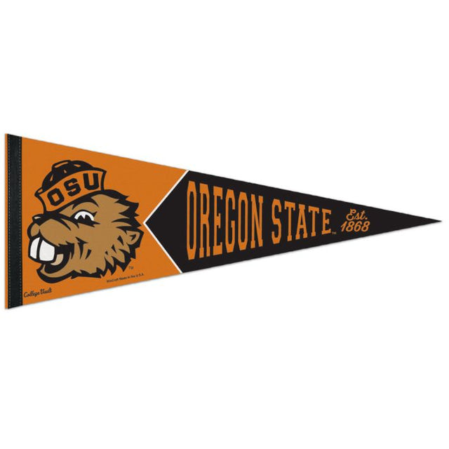 Banderín premium de Oregon State Beavers/College Vault Vault de 12" x 30"