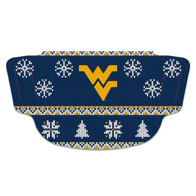West Virginia Mountaineers / Suéter feo Suéter feo Máscara de fanático Cubrebocas