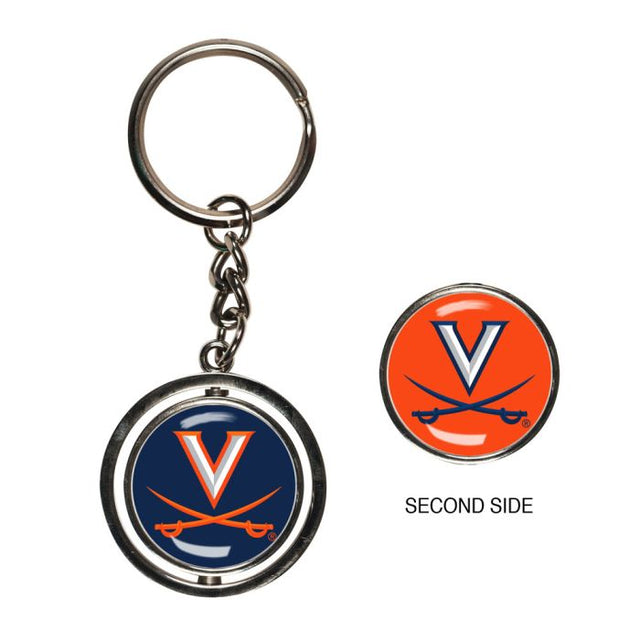 Virginia Cavaliers Spinner Key Ring