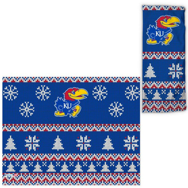 Kansas Jayhawks / Ugly Sweater Ugly Sweater Fan Wraps