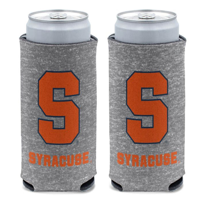 Syracuse Orange HEATHERED 12 oz Slim Can Cooler
