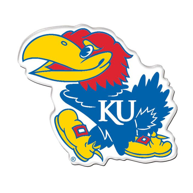 Kansas Jayhawks Premium Acrylic Magnet Carded