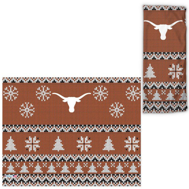 Texas Longhorns / Ugly Sweater Ugly Sweater Fan Wraps