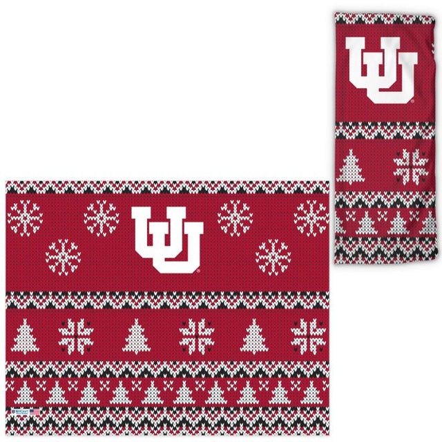 Utah Utes / Ugly Sweater Ugly Sweater Fan Wraps