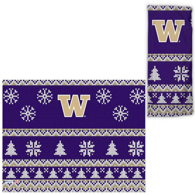 Washington Huskies / Ugly Sweater Ugly Sweater Fan Wraps