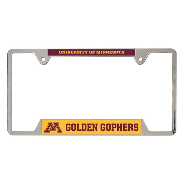 Minnesota Golden Gophers Metal License Plate Frame