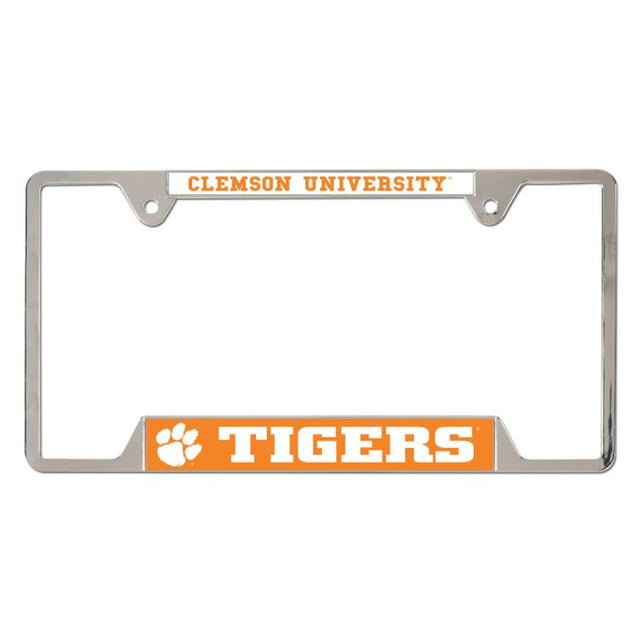 Clemson Tigers Metal License Plate Frame