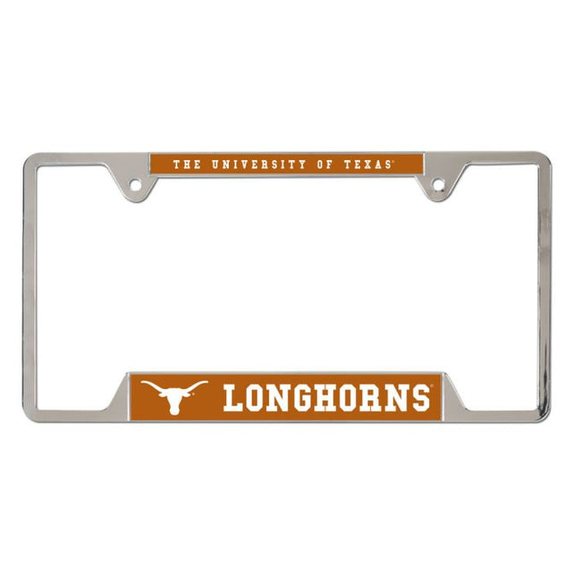 Texas Longhorns Metal License Plate Frame