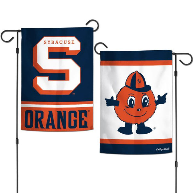 Syracuse Orange /College Vault Garden Flags 2 sided 12.5" x 18"