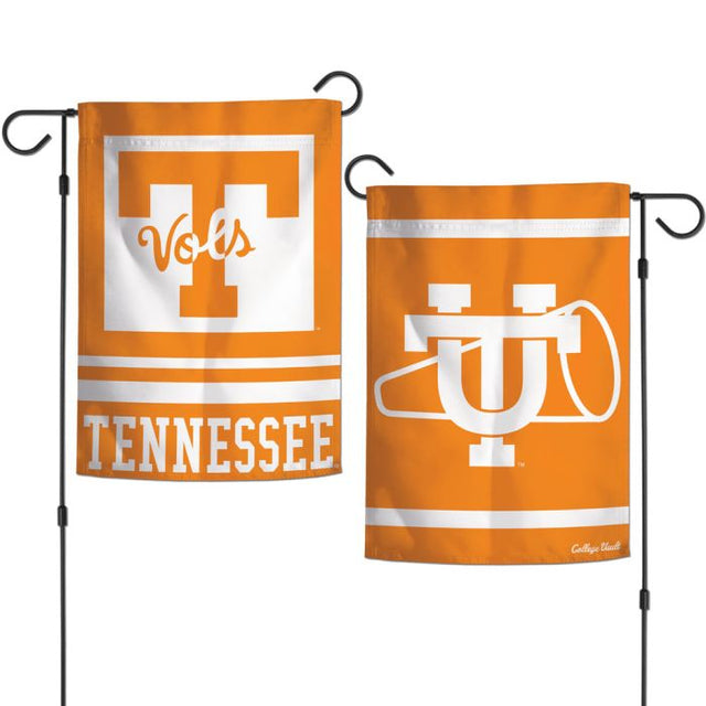 Banderas de jardín de Tennessee Volunteers/College Vault de 2 lados, 12,5" x 18"