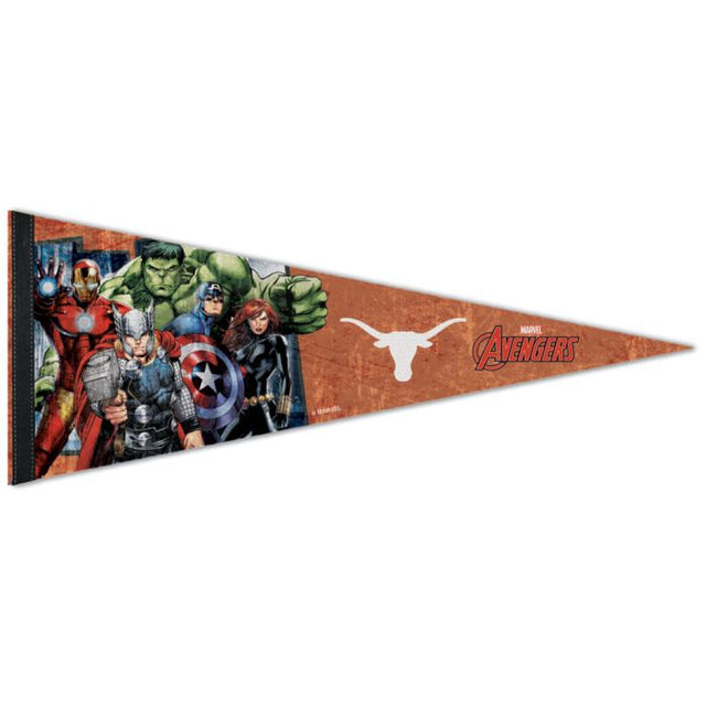 Texas Longhorns / Marvel (C) 2021 Marvel Premium Pennant 12" x 30"