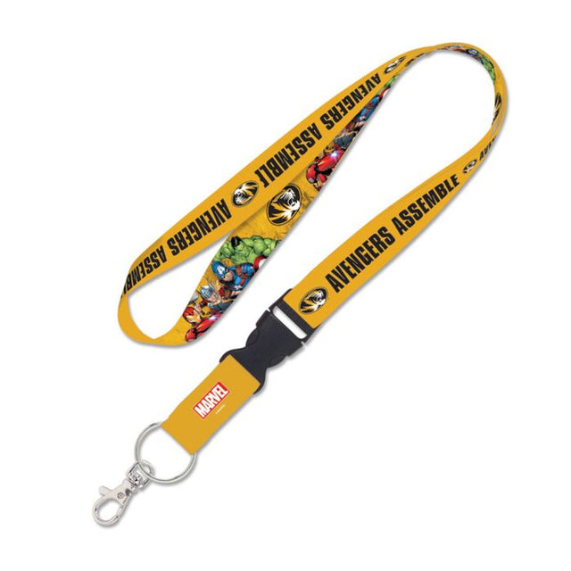 Missouri Tigers / Marvel (c) 2021 MARVEL Lanyard w/detachable buckle 1"